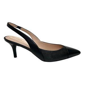 Cole Haan Black Slingback Heels